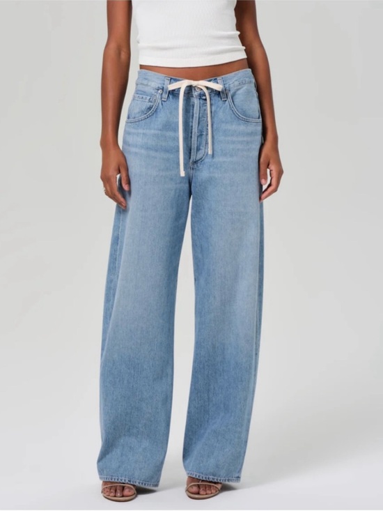 Citizens Of Humanity Denim - Citizens of Humanity Brynn Drawstring Trouser Jeans Size 26